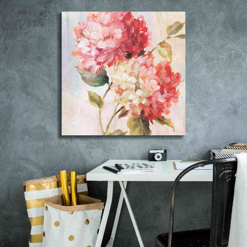 Image of 'Petal Paint 1' by Karen Smith Giclee Canvas Wall Art,26x26