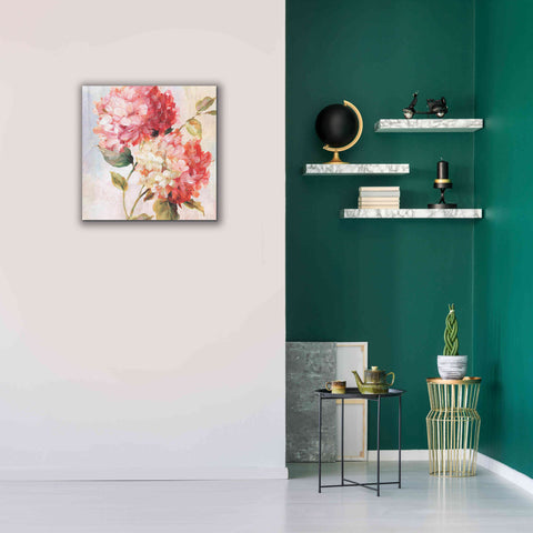 Image of 'Petal Paint 1' by Karen Smith Giclee Canvas Wall Art,26x26