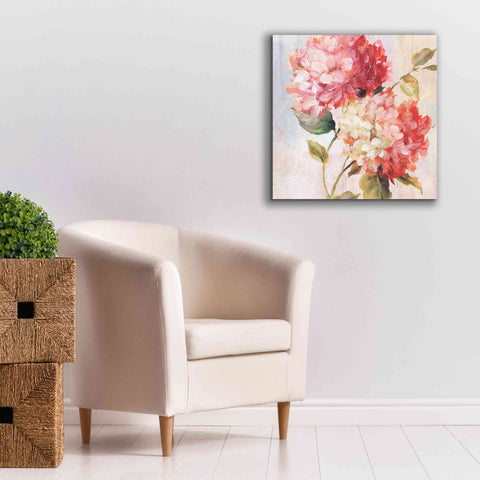 Image of 'Petal Paint 1' by Karen Smith Giclee Canvas Wall Art,26x26