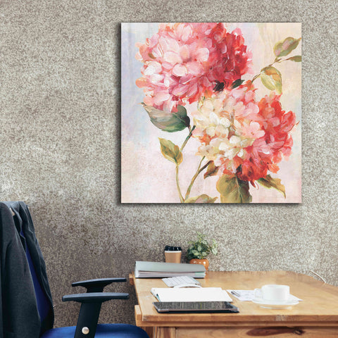 Image of 'Petal Paint 1' by Karen Smith Giclee Canvas Wall Art,37x37
