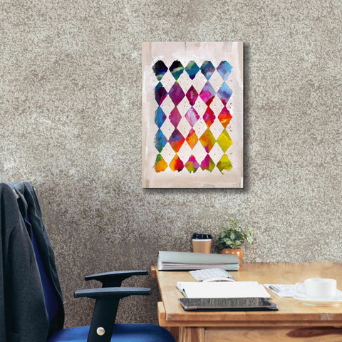 Image of 'Diamond Palette 2' by Karen Smith Giclee Canvas Wall Art,18x26