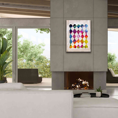 Image of 'Diamond Palette 2' by Karen Smith Giclee Canvas Wall Art,26x34