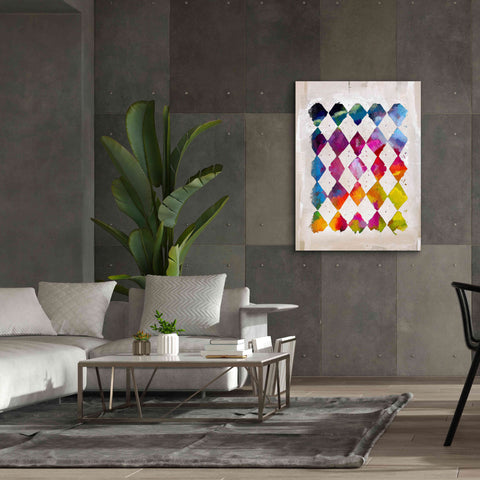 Image of 'Diamond Palette 2' by Karen Smith Giclee Canvas Wall Art,40x54