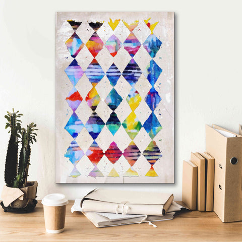 Image of 'Diamond Palette 1' by Karen Smith Giclee Canvas Wall Art,18x26