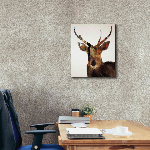Image of 'Stag Forest' by Karen Smith Giclee Canvas Wall Art,20x24