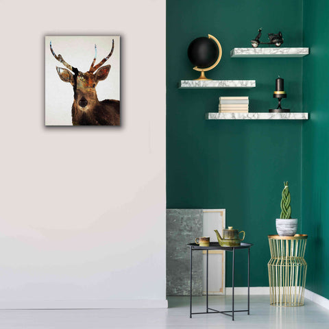 Image of 'Stag Forest' by Karen Smith Giclee Canvas Wall Art,20x24