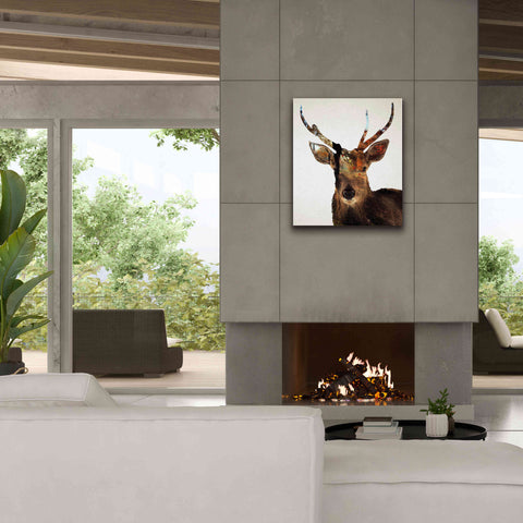 Image of 'Stag Forest' by Karen Smith Giclee Canvas Wall Art,26x30