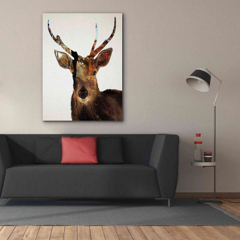 Image of 'Stag Forest' by Karen Smith Giclee Canvas Wall Art,40x54