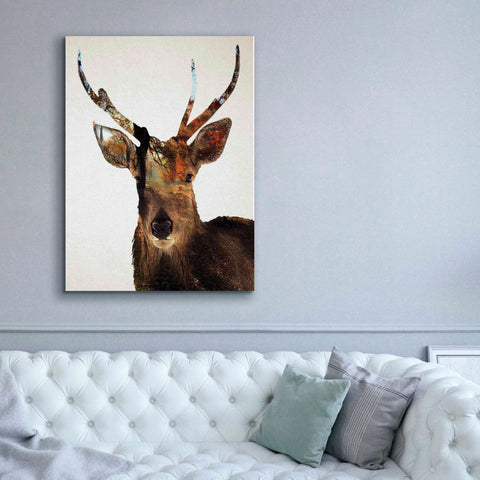 Image of 'Stag Forest' by Karen Smith Giclee Canvas Wall Art,40x54