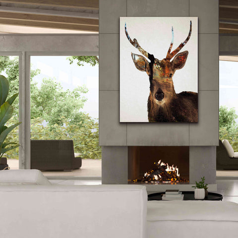 Image of 'Stag Forest' by Karen Smith Giclee Canvas Wall Art,40x54