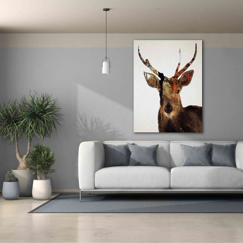 Image of 'Stag Forest' by Karen Smith Giclee Canvas Wall Art,40x54