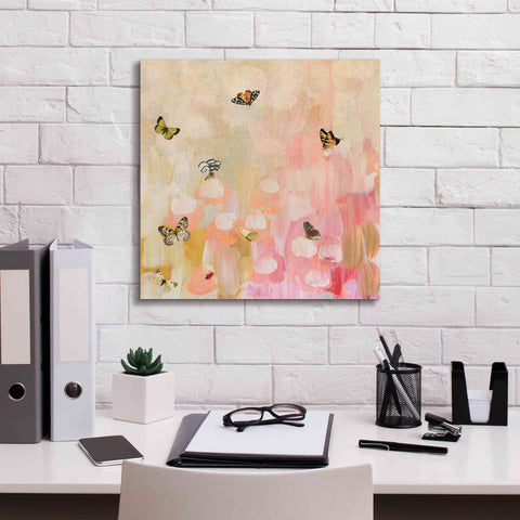 Image of 'Butterfly by 7' by Karen Smith Giclee Canvas Wall Art,18x18