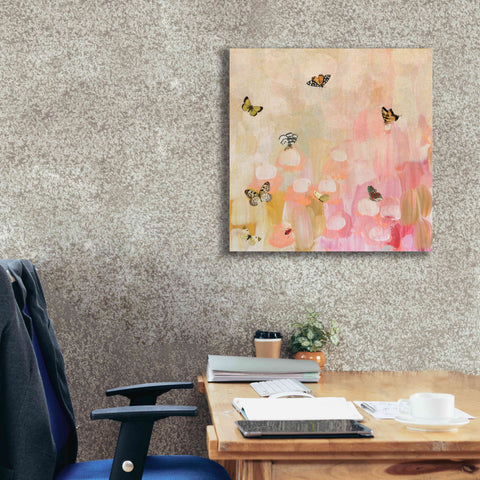 Image of 'Butterfly by 7' by Karen Smith Giclee Canvas Wall Art,26x26