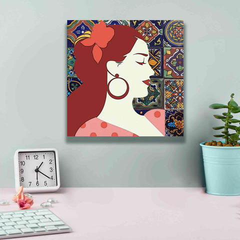 Image of 'Senorita 2' by Karen Smith Giclee Canvas Wall Art,12x12