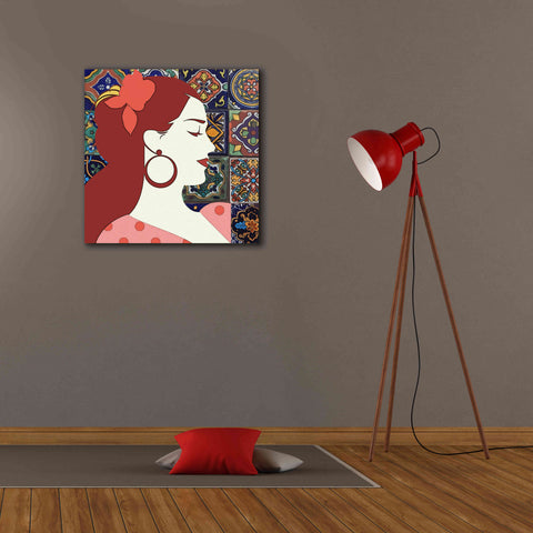 Image of 'Senorita 2' by Karen Smith Giclee Canvas Wall Art,26x26