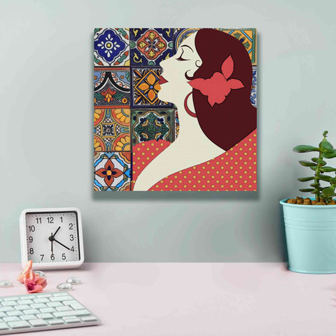 Image of 'Senorita 1' by Karen Smith Giclee Canvas Wall Art,12x12