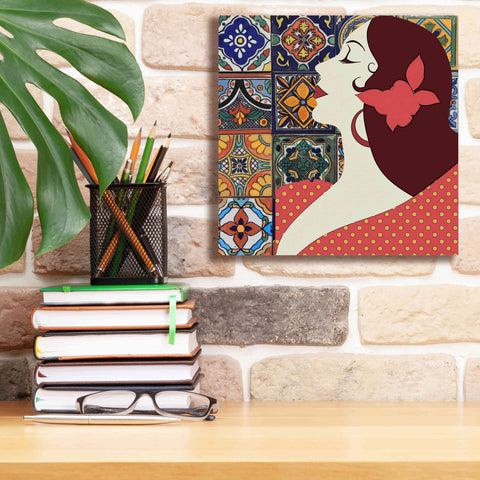 Image of 'Senorita 1' by Karen Smith Giclee Canvas Wall Art,12x12