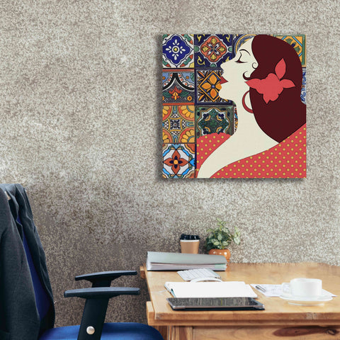 Image of 'Senorita 1' by Karen Smith Giclee Canvas Wall Art,26x26