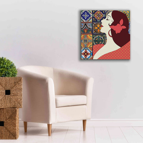 Image of 'Senorita 1' by Karen Smith Giclee Canvas Wall Art,26x26