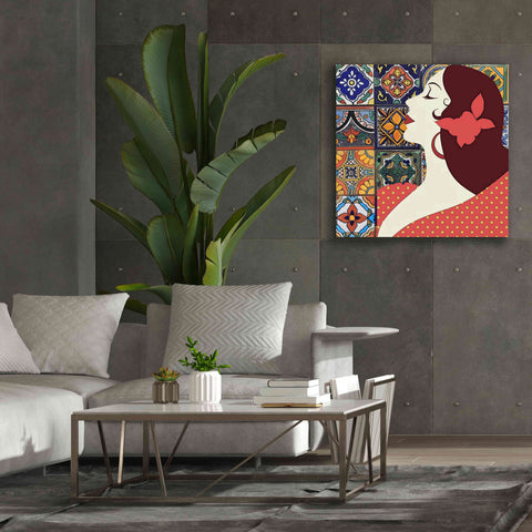Image of 'Senorita 1' by Karen Smith Giclee Canvas Wall Art,37x37