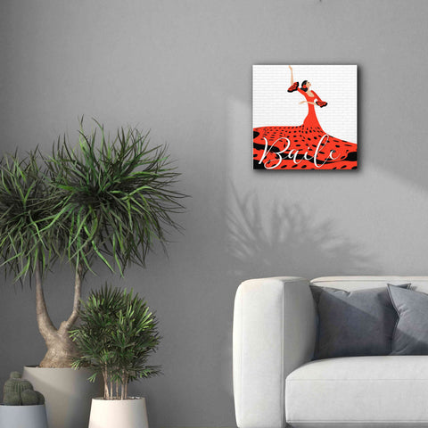 Image of 'Baile' by Karen Smith Giclee Canvas Wall Art,18x18