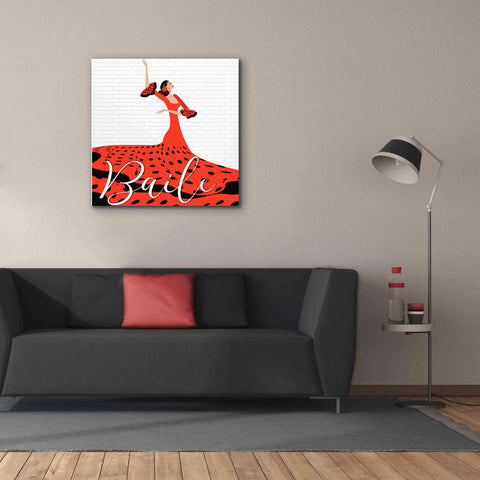 Image of 'Baile' by Karen Smith Giclee Canvas Wall Art,37x37