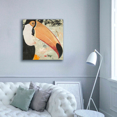 Image of 'Toucan Play 2' by Karen Smith Giclee Canvas Wall Art,37x37