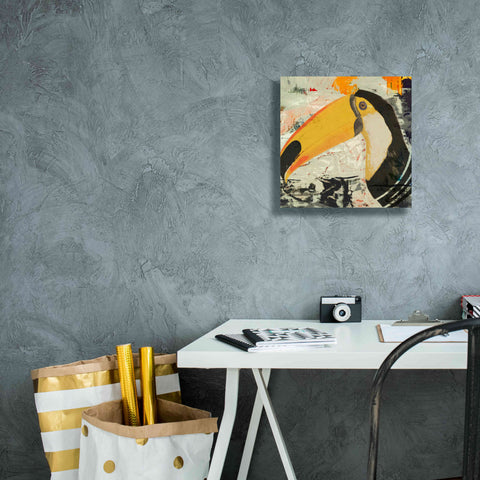 Image of 'Toucan Play 1' by Karen Smith Giclee Canvas Wall Art,12x12
