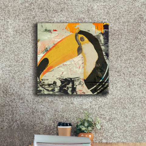 Image of 'Toucan Play 1' by Karen Smith Giclee Canvas Wall Art,18x18