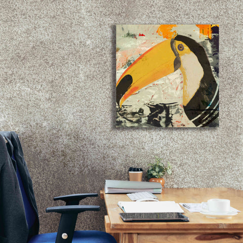 Image of 'Toucan Play 1' by Karen Smith Giclee Canvas Wall Art,26x26