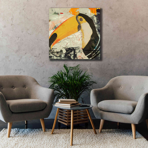 Image of 'Toucan Play 1' by Karen Smith Giclee Canvas Wall Art,37x37