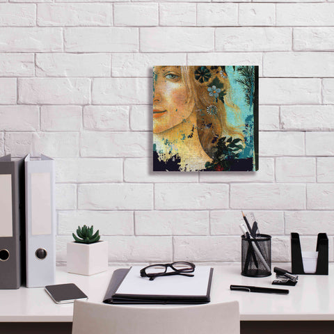 Image of 'Flower Lady' by Karen Smith Giclee Canvas Wall Art,12x12