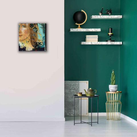 Image of 'Flower Lady' by Karen Smith Giclee Canvas Wall Art,18x18