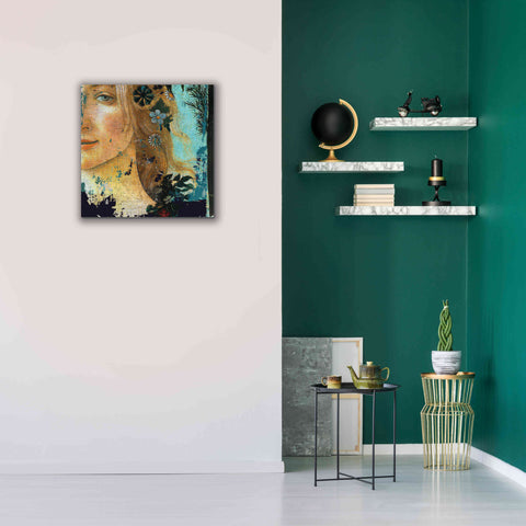 Image of 'Flower Lady' by Karen Smith Giclee Canvas Wall Art,26x26