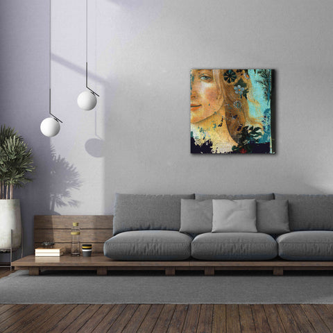 Image of 'Flower Lady' by Karen Smith Giclee Canvas Wall Art,37x37