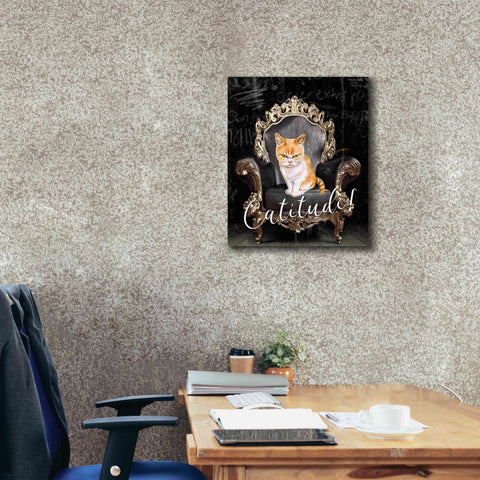 Image of 'Catitude' by Karen Smith Giclee Canvas Wall Art,20x24