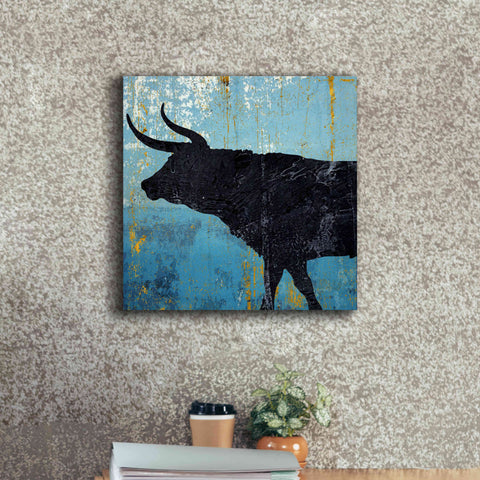Image of 'Bulldom 1' by Karen Smith Giclee Canvas Wall Art,18x18