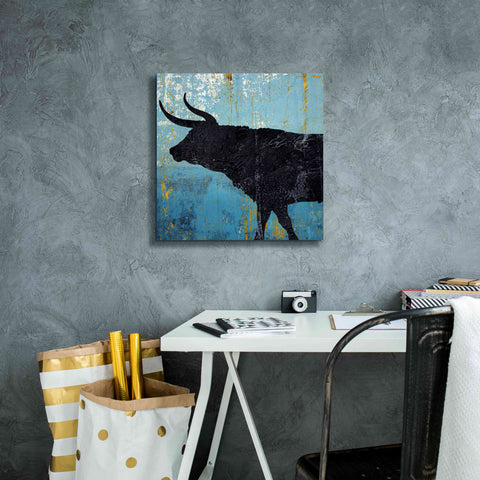Image of 'Bulldom 1' by Karen Smith Giclee Canvas Wall Art,18x18