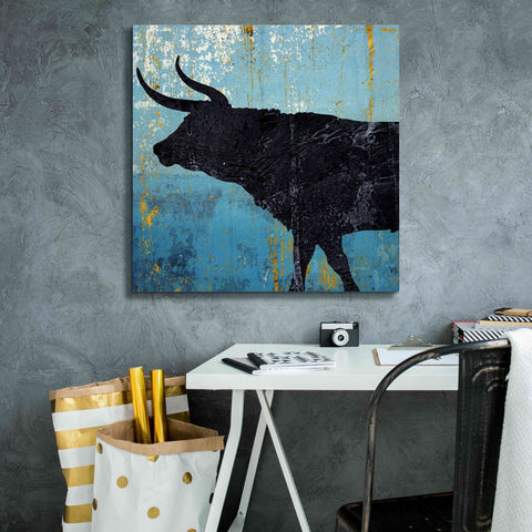 Image of 'Bulldom 1' by Karen Smith Giclee Canvas Wall Art,26x26