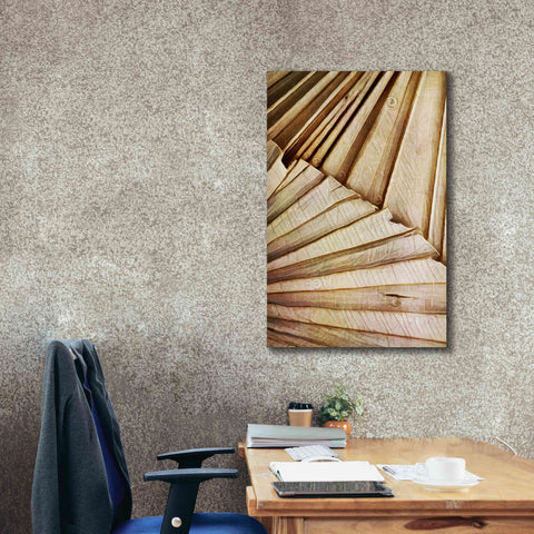 Image of 'Natural Dried Palms 1' by Ashley Aldridge Giclee Canvas Wall Art,26 x 40