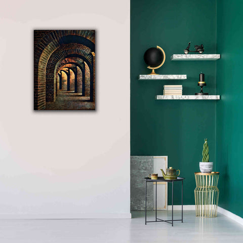 Image of 'Medieval Vaulted Cellar 1' by Ashley Aldridge Giclee Canvas Wall Art,26 x 34