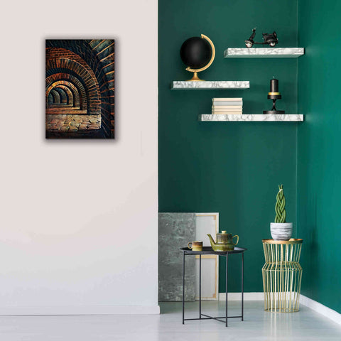 Image of 'Medieval Vaulted Cellar 2' by Ashley Aldridge Giclee Canvas Wall Art,18 x 26