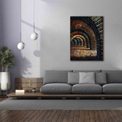 Image of 'Medieval Vaulted Cellar 2' by Ashley Aldridge Giclee Canvas Wall Art,40 x 54