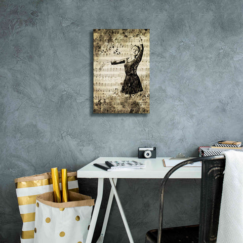 Image of 'Prima Ballerina Dream 1' by Ashley Aldridge Giclee Canvas Wall Art,12 x 18