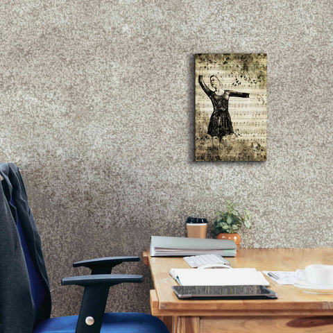 Image of 'Prima Ballerina Dream 3' by Ashley Aldridge Giclee Canvas Wall Art,12 x 18