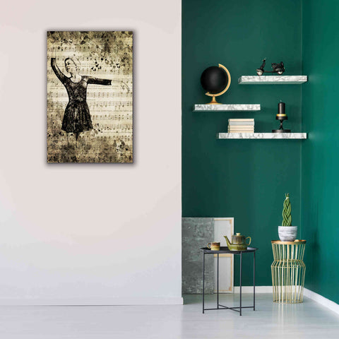 Image of 'Prima Ballerina Dream 3' by Ashley Aldridge Giclee Canvas Wall Art,26 x 40