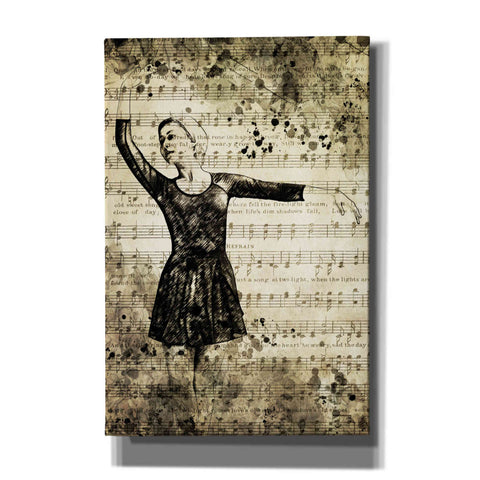 Image of 'Prima Ballerina Dream 3' by Ashley Aldridge Giclee Canvas Wall Art