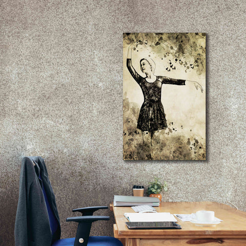 Image of 'Prima Ballerina Dream 4' by Ashley Aldridge Giclee Canvas Wall Art,26 x 40