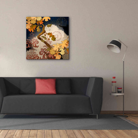 Image of 'Clouding Autumn Night' by Evelia Designs Giclee Canvas Wall Art,37 x 37