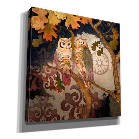 Image of 'Singing Owl' by Evelia Designs Giclee Canvas Wall Art